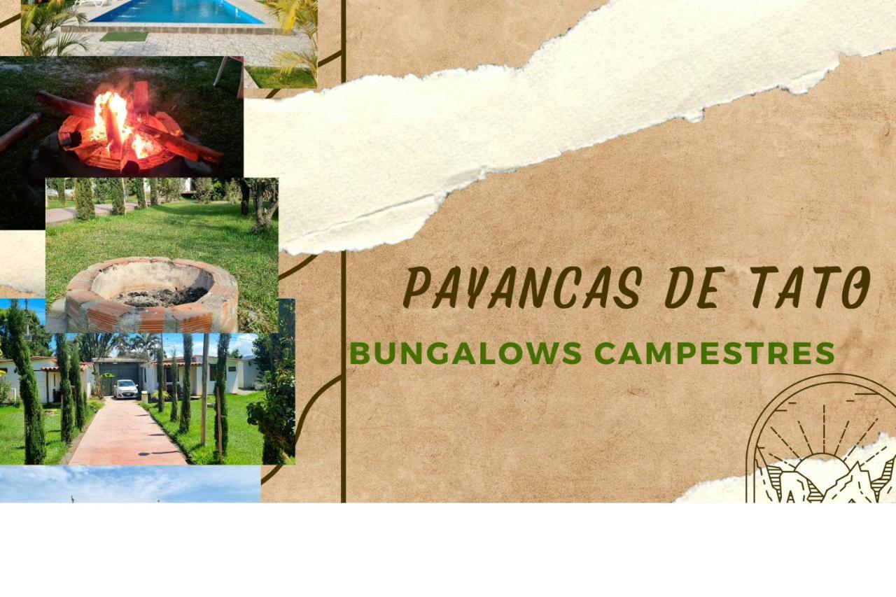 Bungalows Payancas De Tato Barranca Bagian luar foto